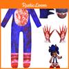 Sonic The Hedgehog Kinder Cosplay Kostüm Overall Perfekt Für Halloween Und Partys