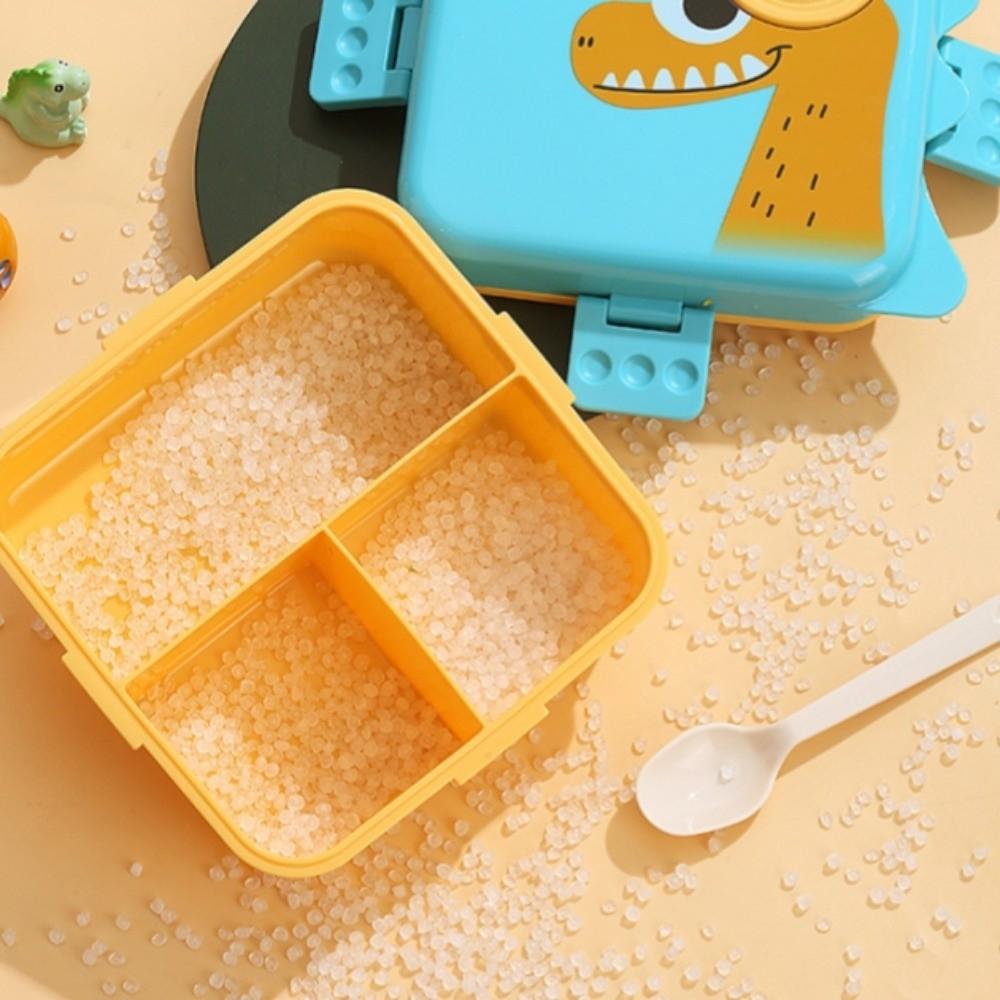 1660ml Capacity Microwaveable Lunch Box Cartoon Picnic Box  Outdoor Activities