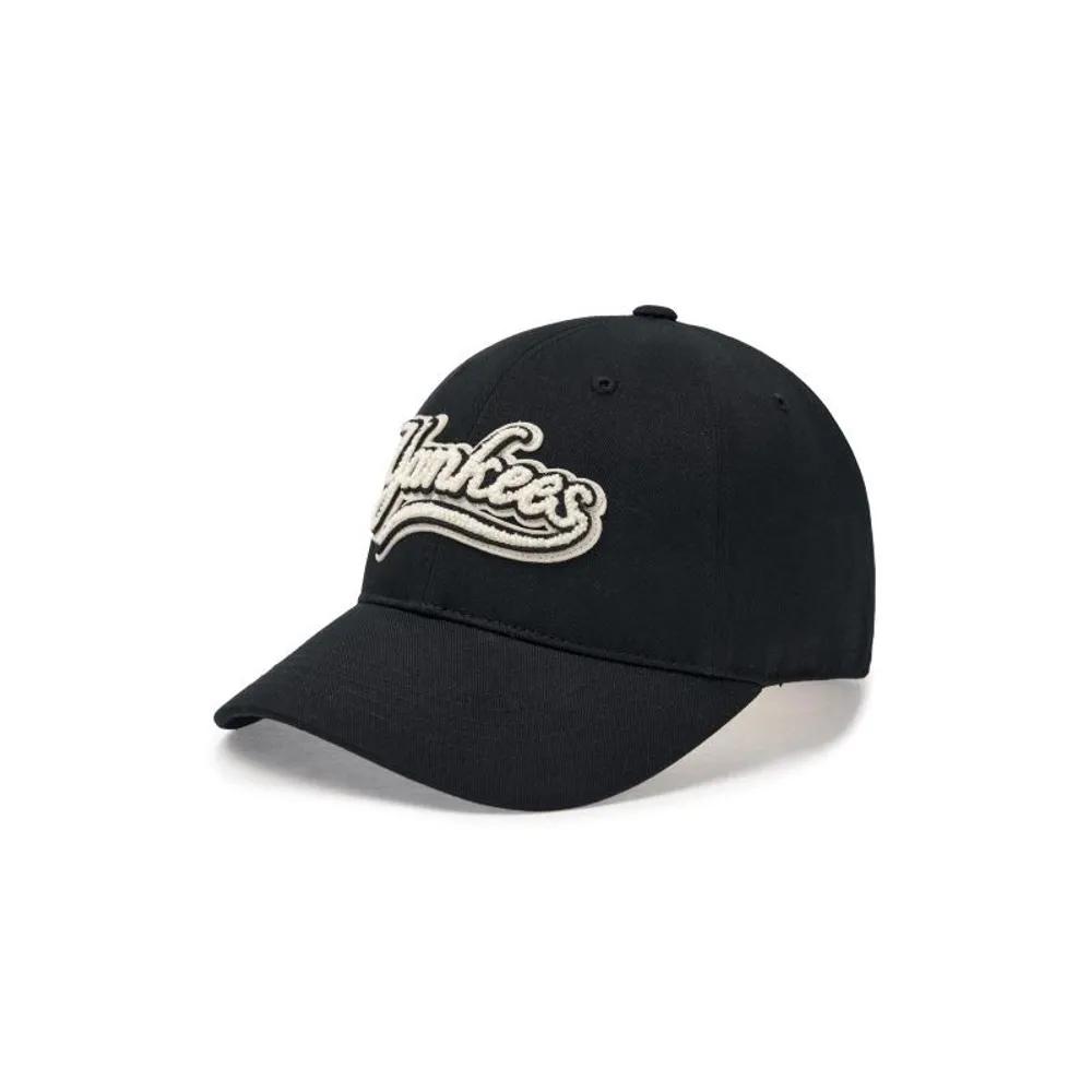 Unisex Varsity Cursive Boucle Logo Unstructured Ball Cap (3ACPVF04N-50BKS) FREE
