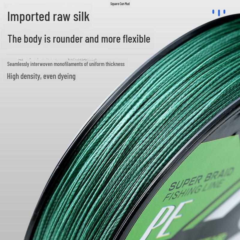 100m Dyneema Fishing Line: 12-Braided Main Line, 9-Braided Sub-Line, 8-Braided Lure Line, Sea Rod Special.