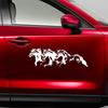 Ck3386 #Running Horses Vinyl Car Sticker Waterproof Cool Waterproof Removable Decal Self -Adhesive Car Auto Stickers