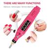 LULAA Electric Nail Drill Machine Set Pedicure Grinding Equipment Mill For Manicure  Professional Strong Nail Polishing Tool