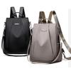 Nova mochila feminina multifuncional casual cor sólida bolsa escolar para meninas moda alça removível bolsa de ombro de viagem