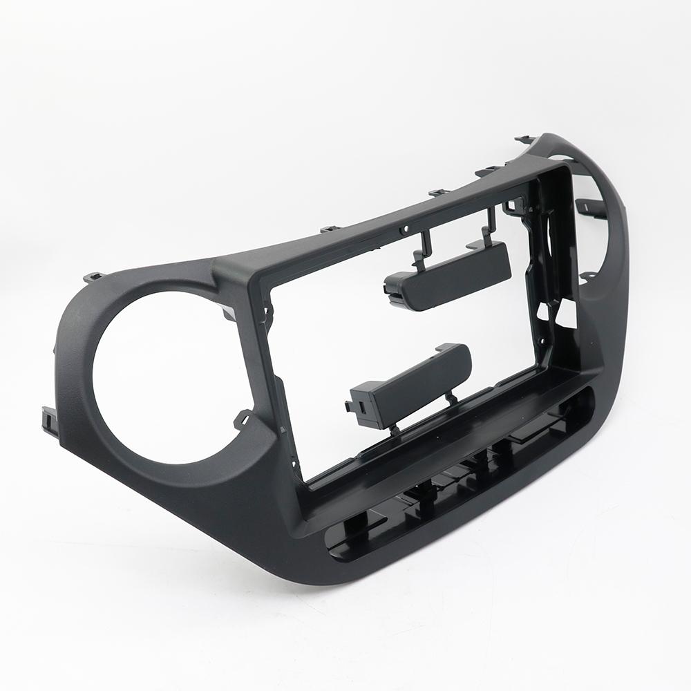 2 Din 9 Inch Car Radio Installation Plastic Fascia Panel Frame and Cable for HYUNDAI I10 2014~2017 Dash Mount Kit