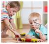 10Sheets/Set Kids Cute Cartoon Tattoo Stickers Transport Engineering Vehicle Cars Fake Temporary Tattoo Boys Gift