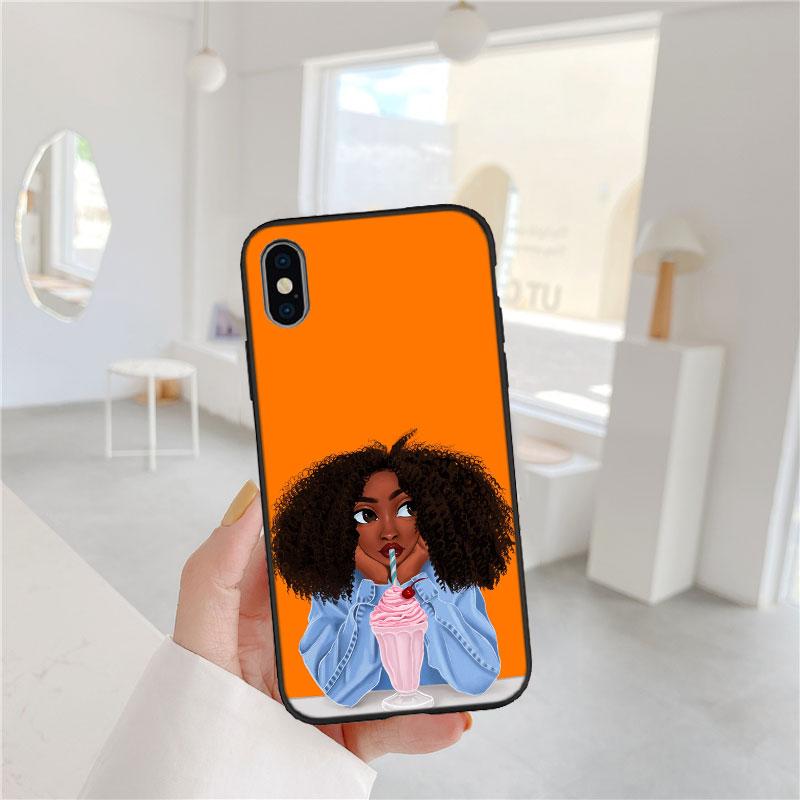 PP11 Black Girl Magic Phone Case for Samsung Galaxy A11 A12 A13 A15 A52S A53 A55 A56 A70 A71 A72 A73 F06 F16 F56 S10 Plus S10e