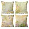 Art French Flower Pillow Case Null