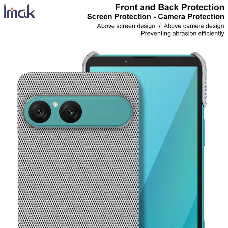 For Sony Xperia 10 VII Phone Case IMAK Ruiyi Series Fabric Case