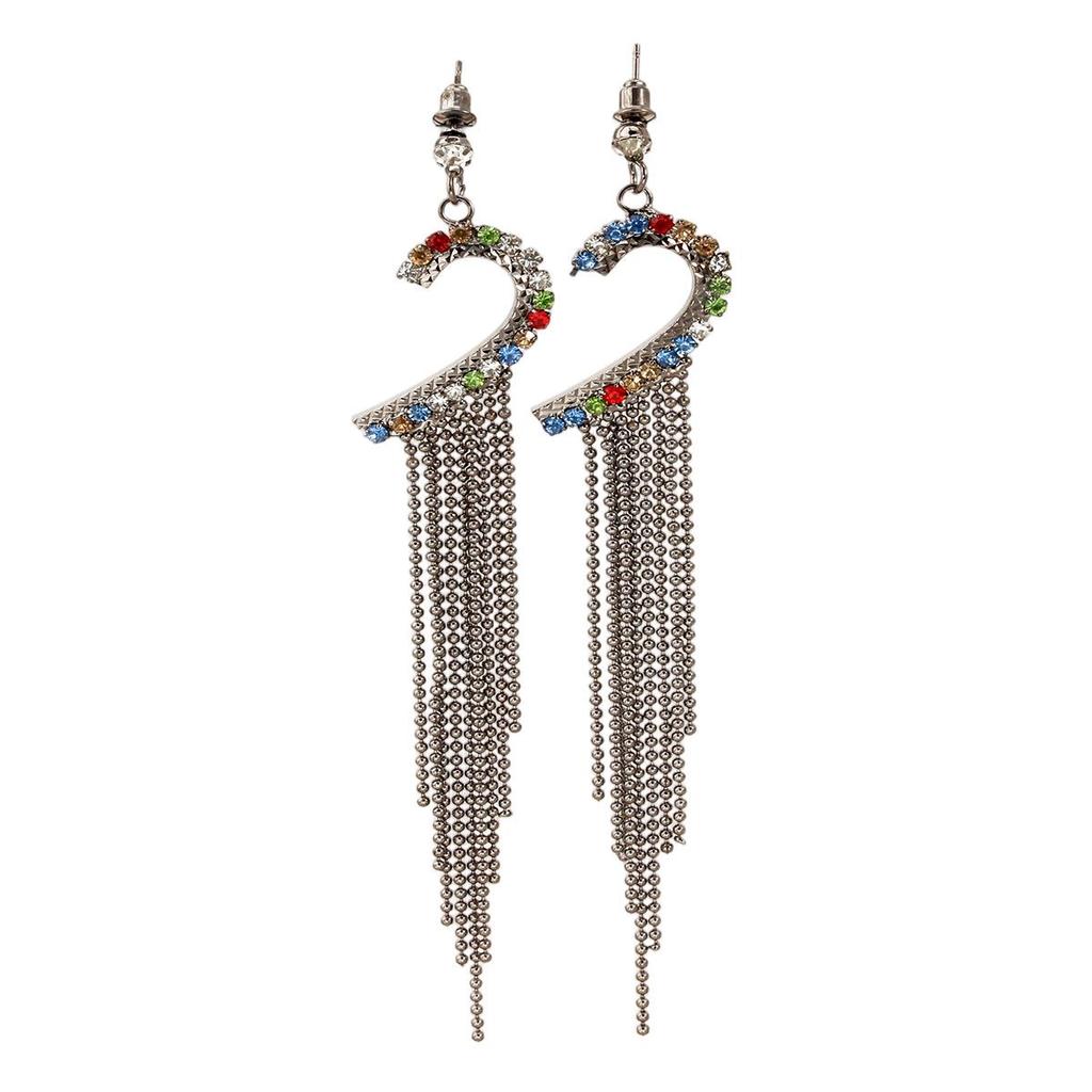 Luxury Baroque Style Crystal Teardrop Earrings for Women
