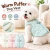 Embroidery Teddy Bear Coat Thickened Puppy Clothes Vest New Cat Vest  Winter