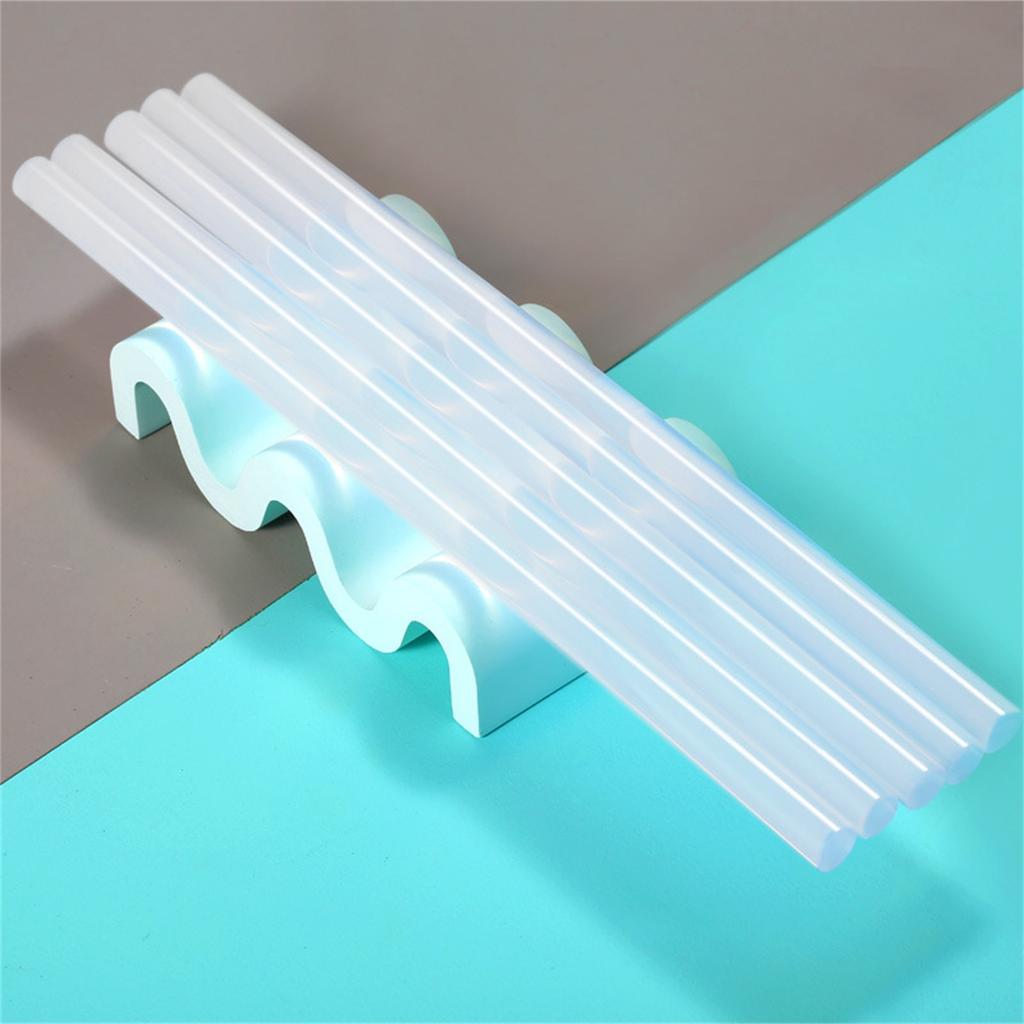 7x250mm Hot Melt Glue Sticks Compatible with Standard Glue Guns for Industrial and Craft Applications Clear Adhesive Rods