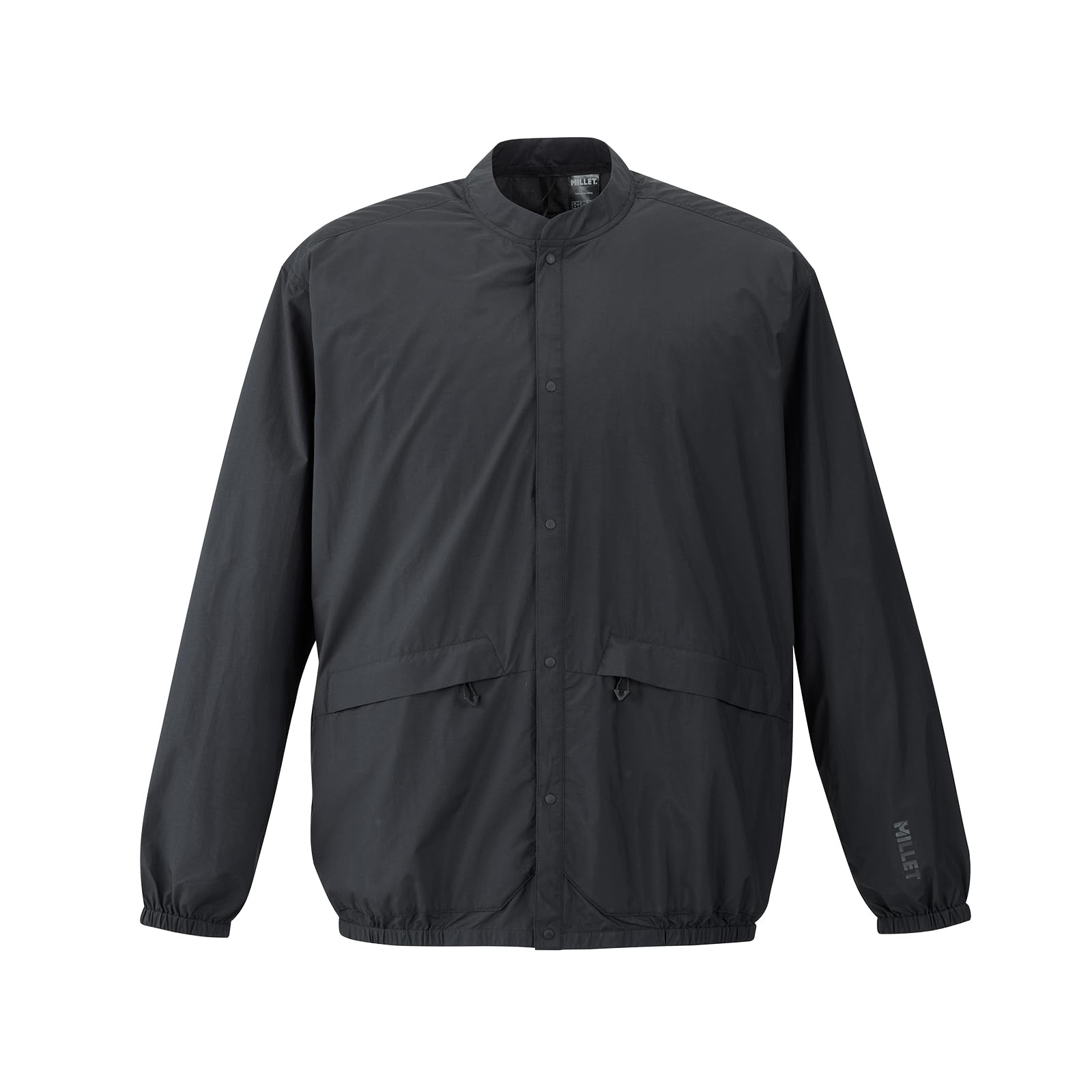 

Waterproof Jacket Breeze Barrier II Overjacket MIV03177 XS [Millet] [Unisex] Black-Noir (NEW LOGO)