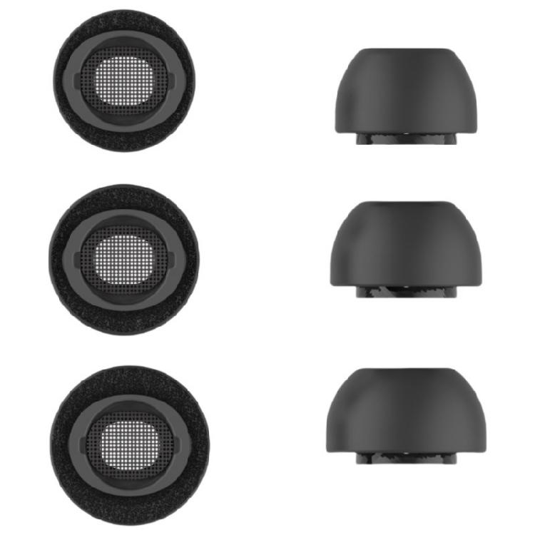 6 Stück/Packung Silikon-Ohrstöpsel zur Verbesserung der Musikklarheit, kompatibel für Buds 3Pro S/M/L Ohrstöpsel Komfortables Hören