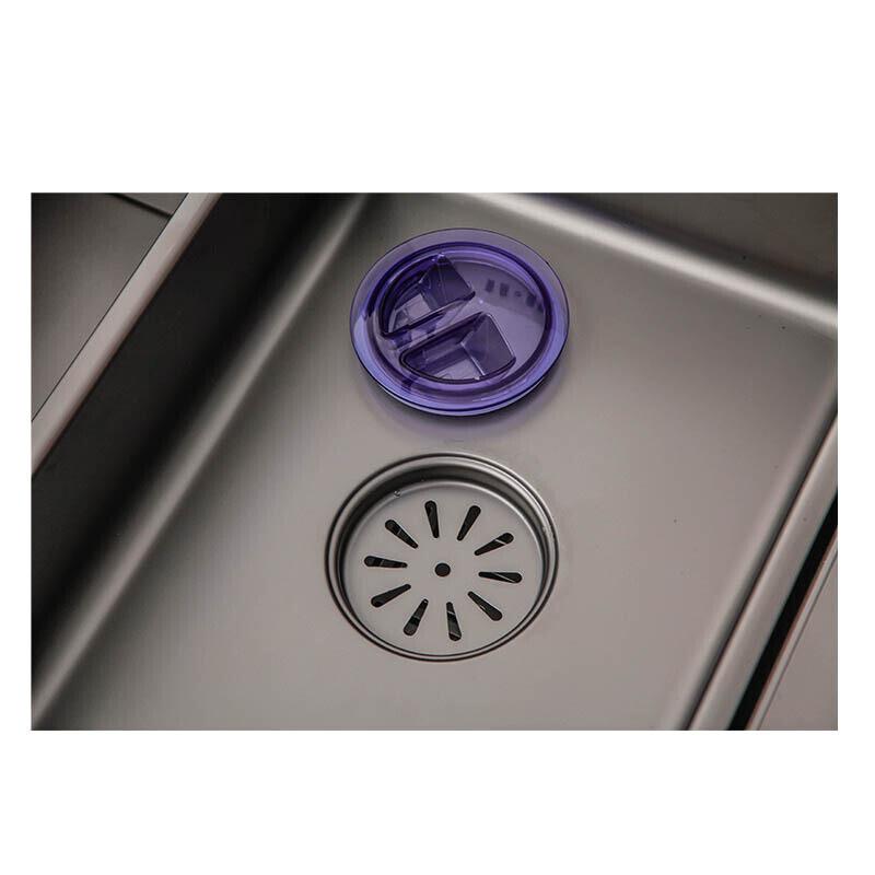 New Thickened 4.0MM Gun Gray Stainless Steel Sink Kitchen Manual Sink Wash Basin