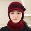 Autumn and Winter Velvet Thick Warm Hat Female Duck Tongue Ear Protection Faux Rabbit Fur Hat