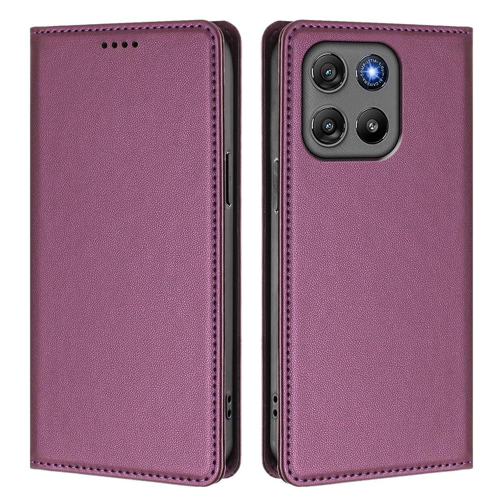 For Motorola Moto G67 Power 5G Leather Wallet Case Magnetic Closure RFID Blocking Phone Cover