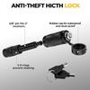 Metal 3D Pattern Hitch Plug Cover for 5.08 Cm Receivers