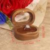 Engagement Ring Finger Ring Box Jewelry Storage Box Couple Rings Holder Wedding Ring Case  Wedding