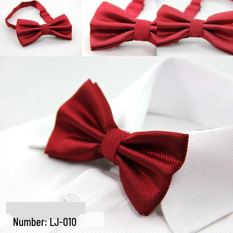Men's & Women's Fashion Bow Ties - British & Korean Styles, Perfect for Weddings, Multiple Designs Available