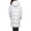 adidas Down Jackets Women's Light Blue Hooded Moderate EH5025