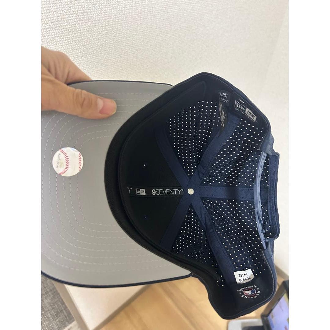 Used 9FIFTY Navy Baseball Cap D Embroidery