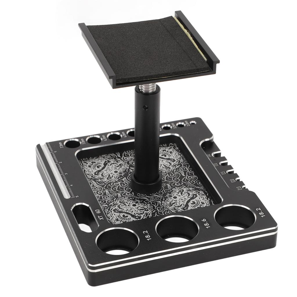 Suport Mașină RC pentru 118 124 Stație de Lucru Multifuncțională pentru Reparații Rotație 360 Grade Aliaj Aluminiu