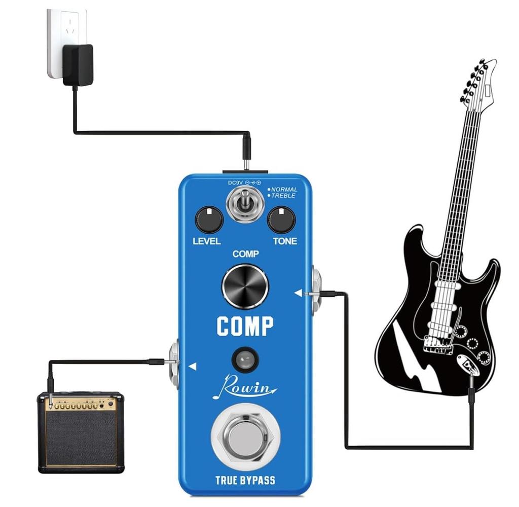 OSE Rowin Compressor Effects Pedal LEF-333