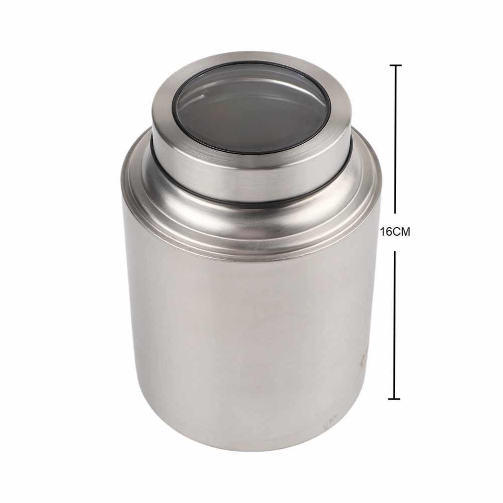 Airtight Container Stainless Steel Food Storage Tea Caddy Food-Grade Material