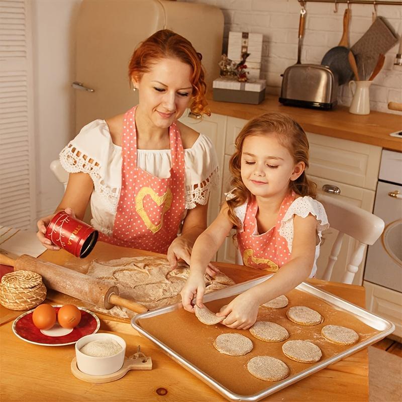 100 Sheets of Unbleached Parchment Baking Paper, Pre-cut Non-stick Parchment Paper, Suitable for Baking, Cooking, Grilling,