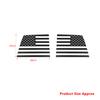 Car Rear Window Stickers for Dodge RAM 2009-2024 Window Decal Waterproof Cover Trim PVC U.S. Flag Exterior Accessories