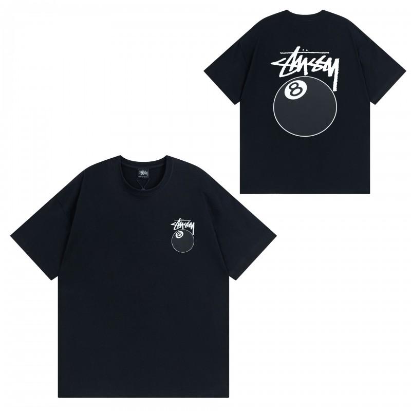 Camiseta de Algodón Streetwear para Hombre y Mujer Corte Holgado Manga Corta Camiseta Gráfica Casual Unisex Cuello Redondo