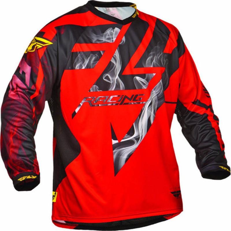 Mens Long Sleeve Mountain Bike Downhill Jersey Breathable Cycling Outdoor Riding