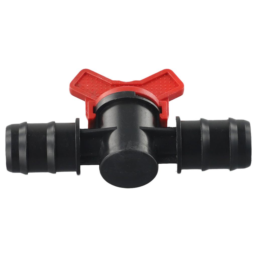 PE Drip Hose Ball Valve Shut-off Fitting PP Construction PN4 16 20 25 mm Sizes