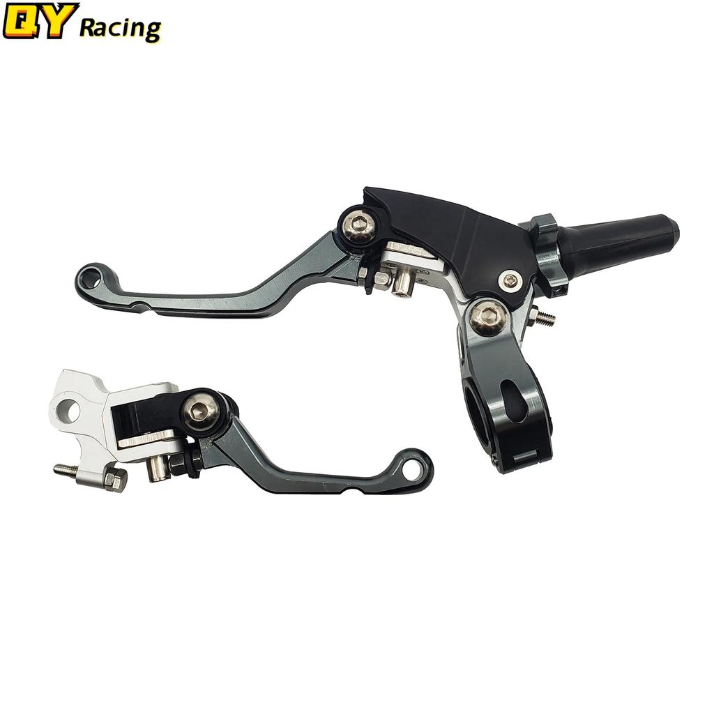 Motocross CNC 360° Labor-saving Anti-slip Folding Brake Clutch Levers For HONDA CRF CR BOSUER BSE M2 M4 M5 M6 KAYO K6 T6 GUIZUN