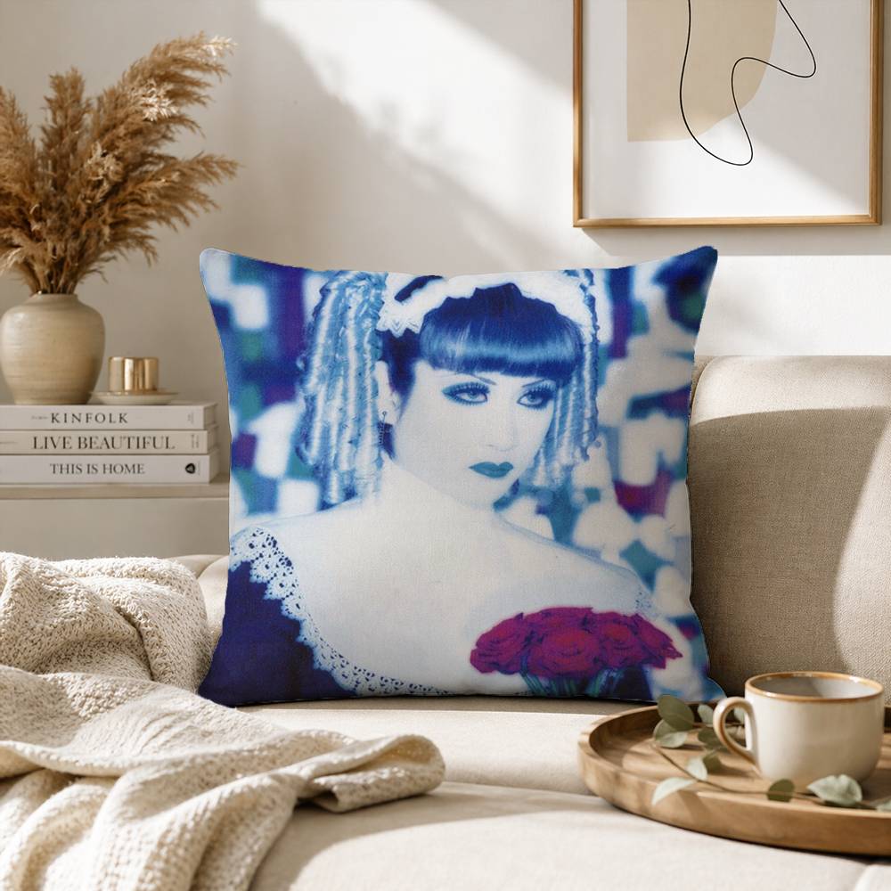 Mana MMalice Gothic Mizer Pillow Case for Sofa Living Room Home Office Decor Protective Cover