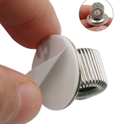 Caneta adesiva mini suporte clipe auto primavera metal geladeira quadro branco quadro de avisos notebook tablet