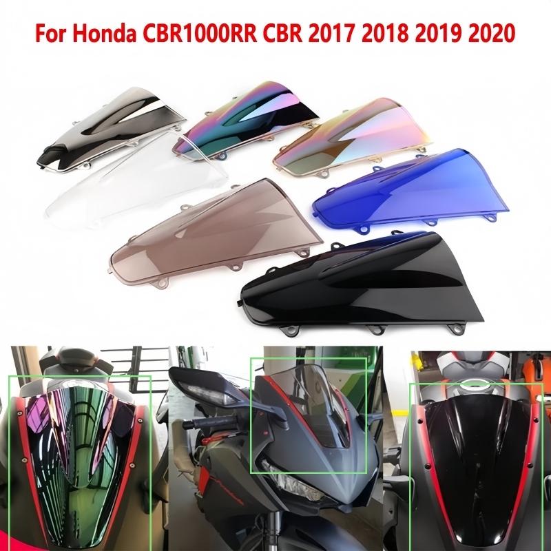 Motorcycle Windshield Double Bubble WindScreen Fairing Deflector air deflector For Honda CBR 1000 RR CBR1000RR 2017-