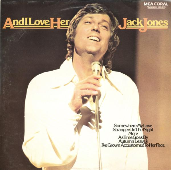 

LP Record JACK JONES - And I Love Her CDL8005 MCA Coral 1974 UK Pop Used