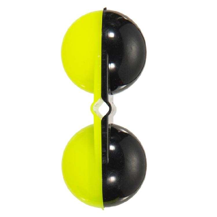 

10Pcs/lot Colorful Sea Fishing Attractor Double Turn Rattle Fish Bite Bait Alarm 1 чорний/зелений