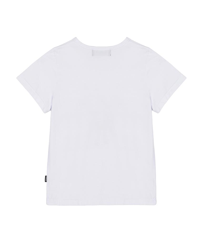DOMINANT Slim Fit Sunset Horse T-Shirts_White