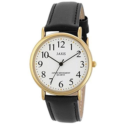 J-AXIS Men's Simple Watch HG198-BKW HG198-BKW