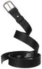 Wide leather belt R-PS-01-100-3330 Black