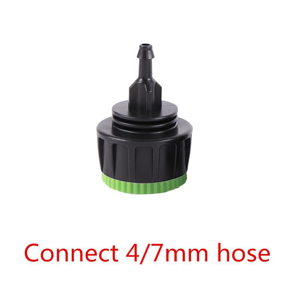 

Garden Irrigation System 1/2 to 3/4 Female European Standard Thread Locked Connector DN16 Pipe 8/11mm 4/7mm Hose Splitters