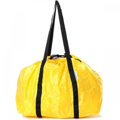 Arai Tent Pocketable Tote Bag Yellow [outdoor Tote Bag]