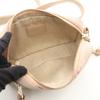 Used Chloe WOODY BELT BAG Shoulder Bag CHC23AS432 Canvas Leather Beige Pink Used Women