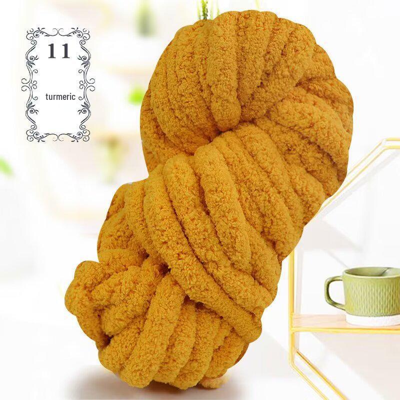 Pătură Croșetată din Fire de Gheață Pufoase Extra Groase - DIY Caldă Calitate Handmade