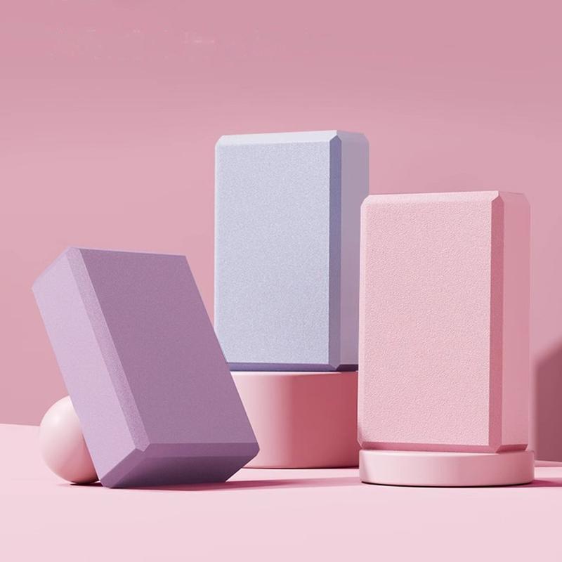 1PC Yoga Building Blocks Cubes Pilates Bricks Reinforcement Mats Sports Supplies Exercise Home Exercise Equipment Fitness