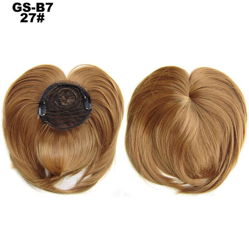 Hair Bangs Blunt-Bang Clip On Hair Extension False Fringe Women's Hairpieces