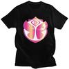 Individuelles Herren Tomorrowland T-Shirt Kurzarm Baumwolle T-Shirts T-Shirt Freizeit Elektronische Tanzmusik Tee Locker Geschnitten Kleidung