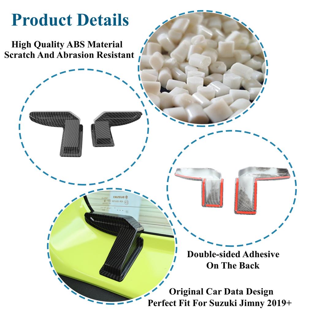 Rear Windshield Heating Wire Protection Demister Cover for Suzuki Jimny JB64 JB74 -2023 Car Interior Mouldings Accessories